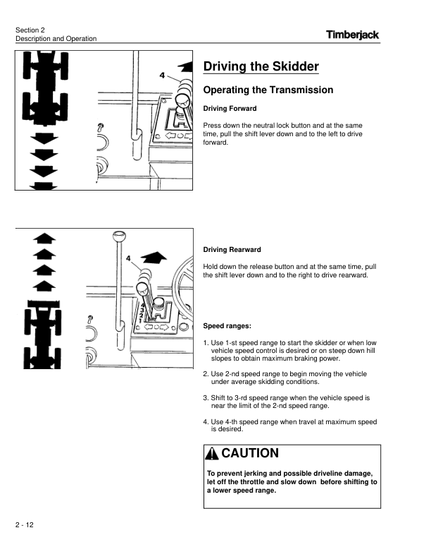John Deere 480C, 450C, 380C Skidders Operator's Manuals (OMF278403) - Image 2