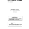John Deere 933D Clambunk Operator's Manuals (OMF279361)