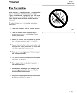 Alternative view of John Deere 933D Clambunk Operator's Manuals (OMF279361)