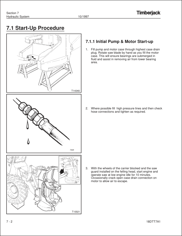 John Deere 18 INCH Dtt Disc Saw Felling Heads Operator's Manuals (OMF286554) - Image 2