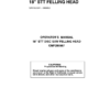 John Deere 18 INCH Felling Heads Operator's Manuals (OMF286567)