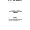 John Deere 20 INCH Felling Heads Operator's Manuals (OMF286569)