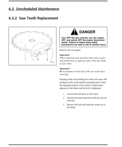 Alternative view of John Deere D567 Felling Heads Operator's Manuals (OMF287668)
