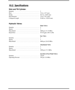 Alternative view of John Deere 608B Tracked Feller Bunchers Operator's Manuals (OMF288058)