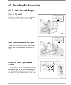 Alternative view of John Deere 950, 850 Tracked Feller Bunchers Operator's Manuals (OMF292297)