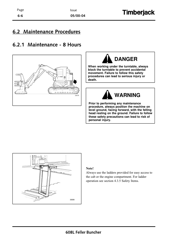 John Deere 608L Tracked Harvesters Operator's Manuals (OMF294257) - Image 3