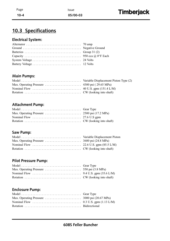 John Deere 608S Tracked Feller Bunchers Operator's Manuals (OMF294267) - Image 3