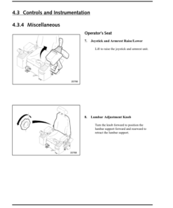 Alternative view of John Deere 608B Tracked Feller Bunchers Operator's Manuals (OMF294826)