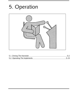 Alternative view of John Deere 608B Tracked Harvesters Operator's Manuals (OMF294830)