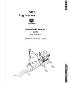 John Deere 530B Knuckleboom Loader Operator's Manuals (OMF307283)