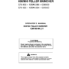 John Deere 950, 850 Tracked Feller Bunchers Operator's Manuals (OMF380406)