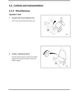 Alternative view of John Deere 608S Tracked Feller Bunchers Operator's Manuals (OMF381265)