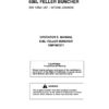 John Deere 608L Tracked Feller Bunchers Operator's Manuals (OMF381271)