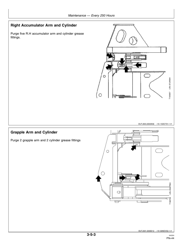 John Deere FB20 Felling Heads Operator's Manuals (OMF381447) - Image 2