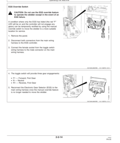 Alternative view of John Deere 848G Skidders Operator's Manuals (OMF383045)
