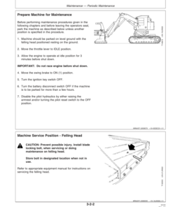 Alternative view of John Deere 753GL Tracked Feller Bunchers Operator's Manuals (OMF383390)