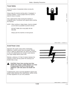 Alternative view of John Deere 608S Tracked Feller Bunchers Operator's Manuals (OMF383427)