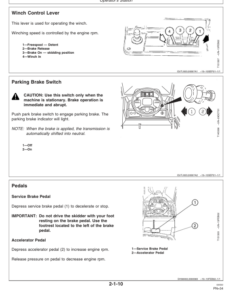 Alternative view of John Deere 660D Skidders Operator's Manuals (OMF383443)