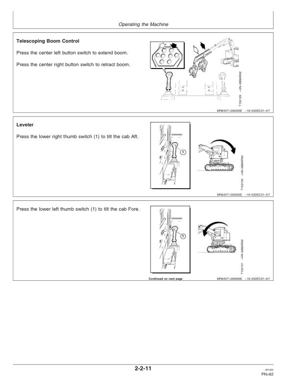 John Deere 608L Tracked Harvesters Operator's Manuals (OMF383522) - Image 3