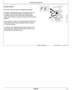 Alternative view of John Deere 848G, 660D Skidders Operator's Manuals (OMF386464)