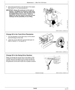 Alternative view of John Deere 853G, 850, 953G, 950 Felling Heads Operator's Manuals (OMF387068)