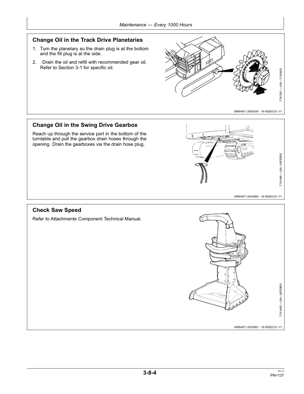 John Deere 853G, 850, 953G, 950 Felling Heads Operator's Manuals (OMF387068) - Image 3