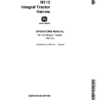 John Deere M113 Disk Harrow Operator's Manual (OMF8448)