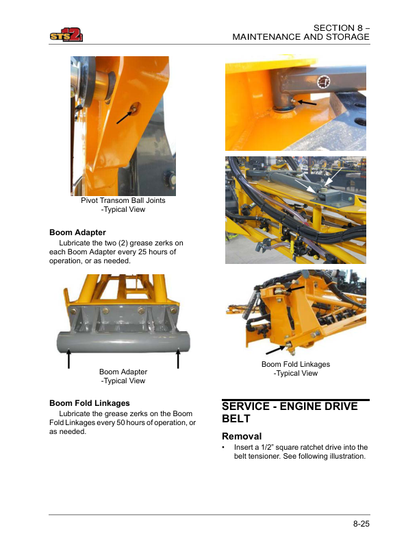 John Deere Hagie STS12i Self-Propelled Sprayer (017001-017500) (Worldwide Edition) Operator's Manual (OMFA493689) - Image 2