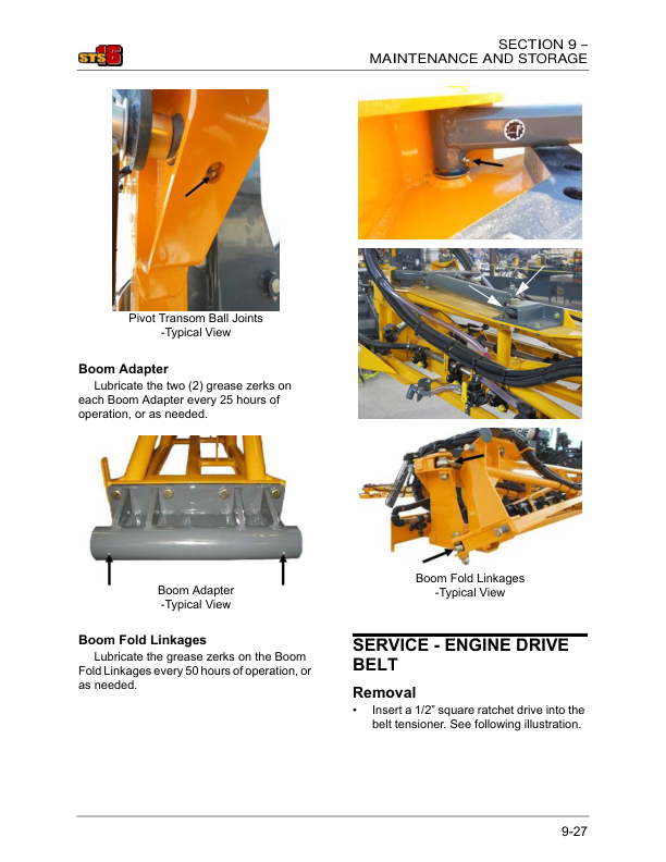 John Deere Hagie STS16 Self-Propelled Sprayer (017001-017500) (Worldwide Edition) Operator's Manual (OMFA493692) - Image 3