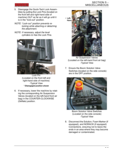 Alternative view of John Deere Hagie Hybrid Spray Boom Attachment (017001-017500) (Worldwide Edition) Operator's Manual (OMFA493725)