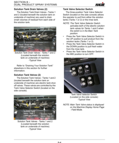 Alternative view of John Deere Hagie STS10 / STS12 Self-Propelled Sprayer (018001-018500) (Worldwide Edition) Operator's Manual (OMFA493739)