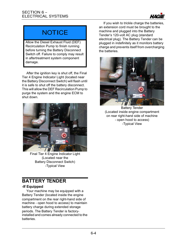 John Deere Hagie STS14 / STS16 Self-Propelled Sprayer (018001-018500) (Worldwide Edition) Operator's Manual (OMFA493740) - Image 2
