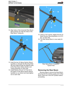 Alternative view of John Deere Hagie DTS10 Self-Propelled Sprayer (018001-018500) (Worldwide Edition) Operator's Manual (OMFA493741)