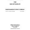 John Deere Hagie D400 Detasseler (019001-019500) (Worldwide Edition) Operator's Manual (OMFA493800)