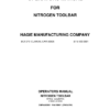John Deere Hagie Nitrogen Toolbar (019001-019500) (Worldwide Edition) Operator's Manual (OMFA493801)