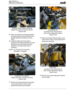 Alternative view of John Deere Hagie Detasseler Toolbar (019001-019500) (Worldwide Edition) Operator's Manual (OMFA493803)