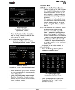Alternative view of John Deere Hagie STS / DPS Self-Propelled Sprayer (020001-020500) (Worldwide Edition) Operator's Manual (OMFA493827)