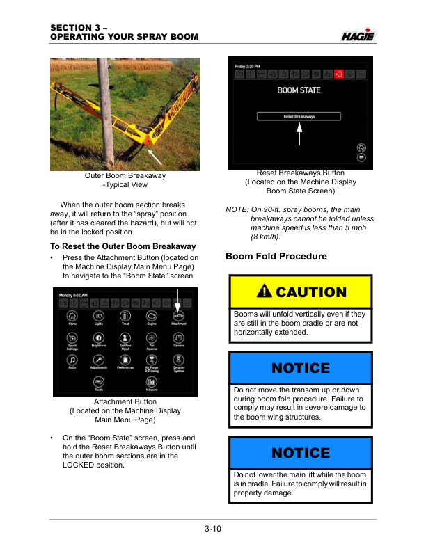 John Deere Hagie Boom (020001-020500) (Worldwide Edition) Operator's Manual (OMFA493831) - Image 2