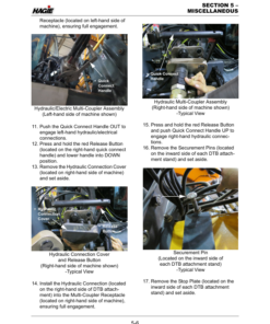 Alternative view of John Deere Hagie Detasseler Toolbar (020001-020500) (Worldwide Edition) Operator's Manual (OMFA493832)
