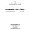 John Deere Hagie Hybrid Retro Boom (021001-021500) (Worldwide Edition) Operator's Manual (OMFA493890)