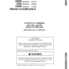 John Deere 525, 530, 535 Rotary Mower Conditioners Operator's Manual (OMFH300943)