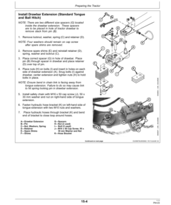 Alternative view of John Deere 525, 530, 535 Mower-Conditioners Operator's Manual (OMFH303470)