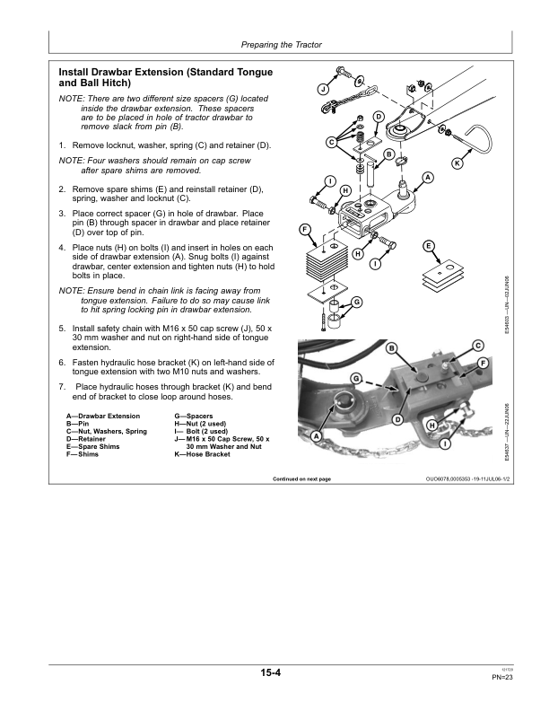 John Deere 525, 530, 535 Mower-Conditioners Operator's Manual (OMFH303470) - Image 2