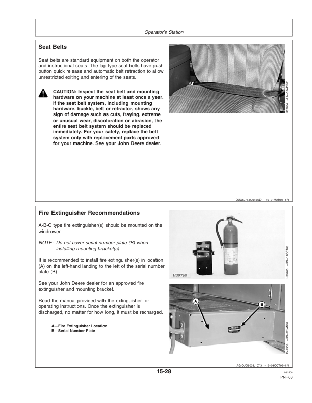 John Deere 4995 Self-Propelled Windrower (350001-) Operator's Manual (OMFH307041) - Image 3