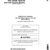 John Deere 458, 458 Silage Special & 558 Round Balers (Regular & Megawide Pickup Plus) (350001-) Operator's Manual (OMFH307273)