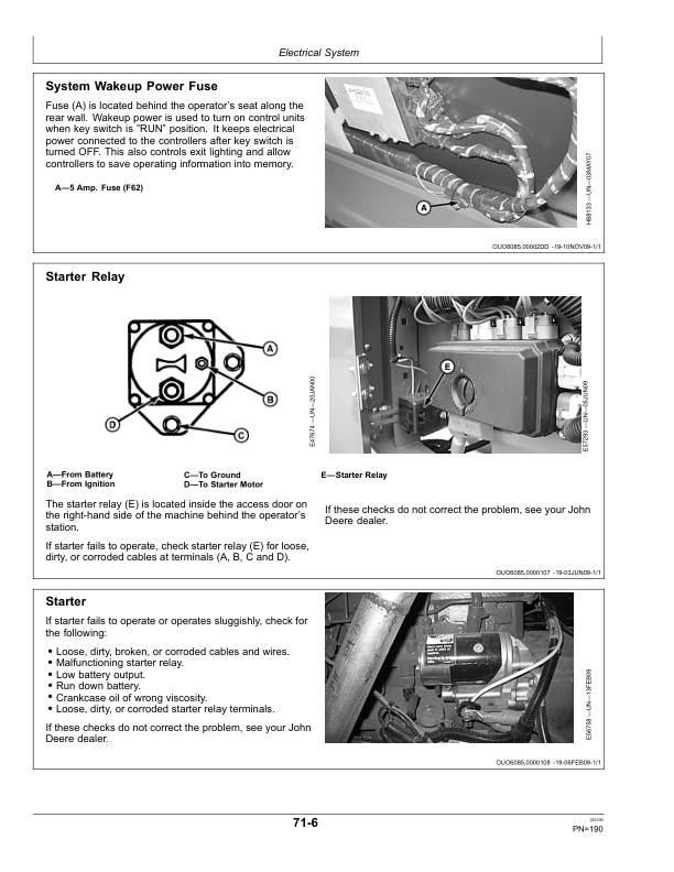 John Deere A400 Self-Propelled Windrower North America (360001-370000) Operator's Manual (OMFH309371) - Image 2