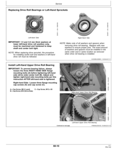 Alternative view of John Deere 448 Round Baler (360001-) Operator's Manual (OMFH309525)