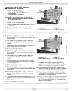 Alternative view of John Deere 995 Rotary Platform 5 Meter (350001-) Operator's Manual (OMFH310748)