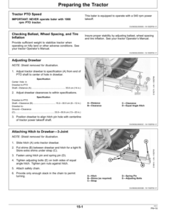 Alternative view of John Deere 328, 338 Square Balers Operator's Manual (OMFH310754)