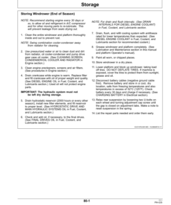 Alternative view of John Deere R450 Sef-Propelled Windrower Operator's Manual (OMFH311709)